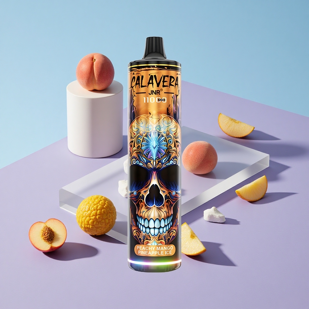 Fersken Mango Ananas Is JNR Calavera 11000 Puffs Type-C Lading vape wholesale Norway
