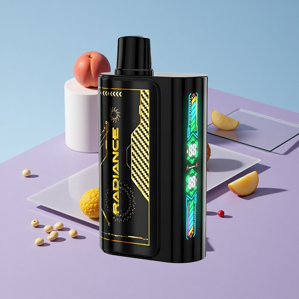 Fersken Mango Ananas JNR Radiance 31000 Puffs 28ml E-liquid vape wholesale Norway