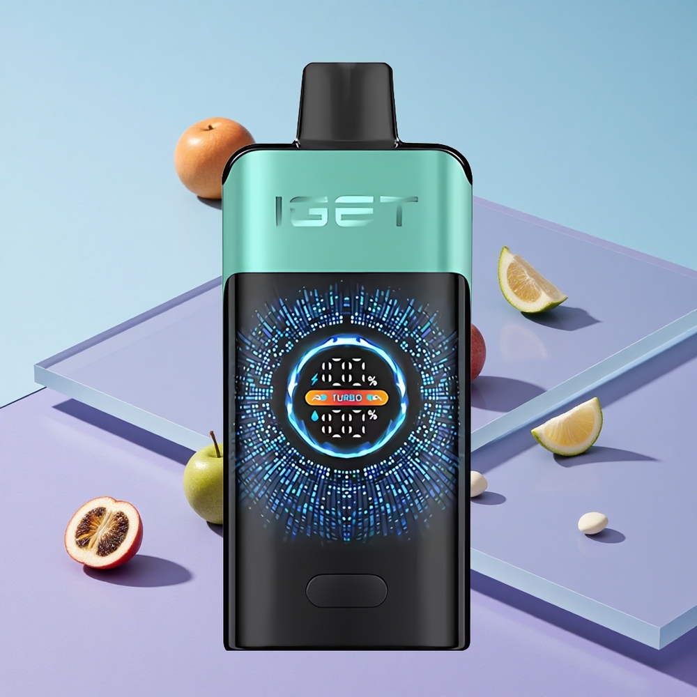 Fjellvår Mynte Is IGET ONE 12000 Puffs 2700 mAh Batteri vape wholesale Norway