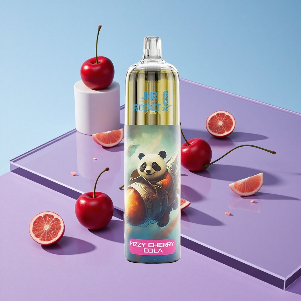 Friskt Kirsebær Cola JNR Rocket-X 12400 Puffs Justerbar Luftstrøm vape wholesale Norway