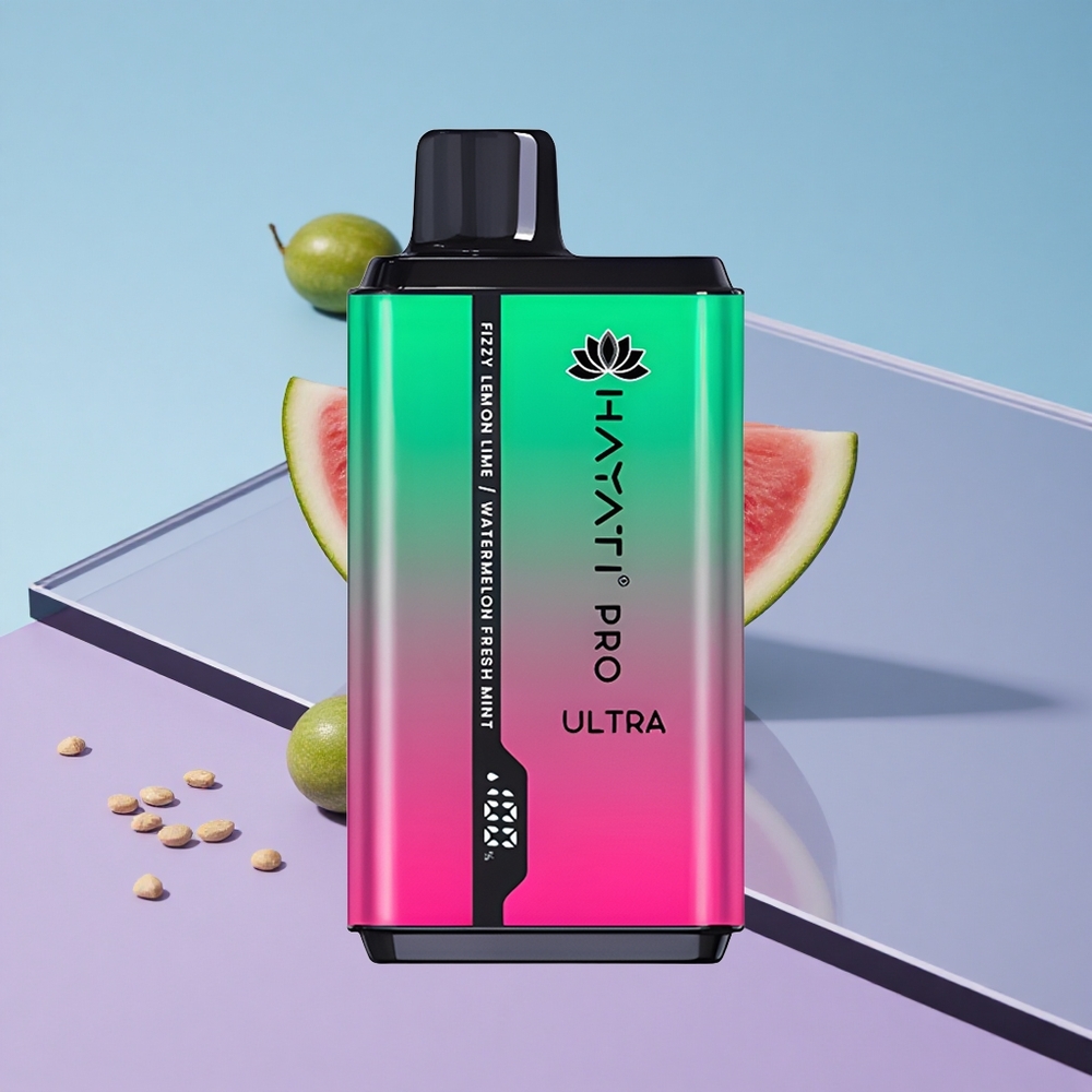 Friskt Sitron  Lime Hayati Pro Ultra 15000 Trekk 24ml E-Likvid vape wholesale Norway