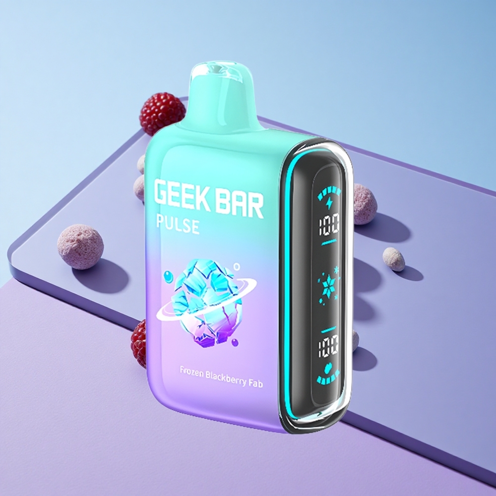 Frossen Geek Bar Pulse 15000 Puffs 16ML Justerbar Luftstrøm vape wholesale Norway
