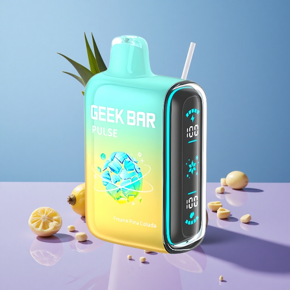 Frossen Geek Bar Pulse 15000 Puffs 16ML Justerbar Luftstrøm vape wholesale Norway