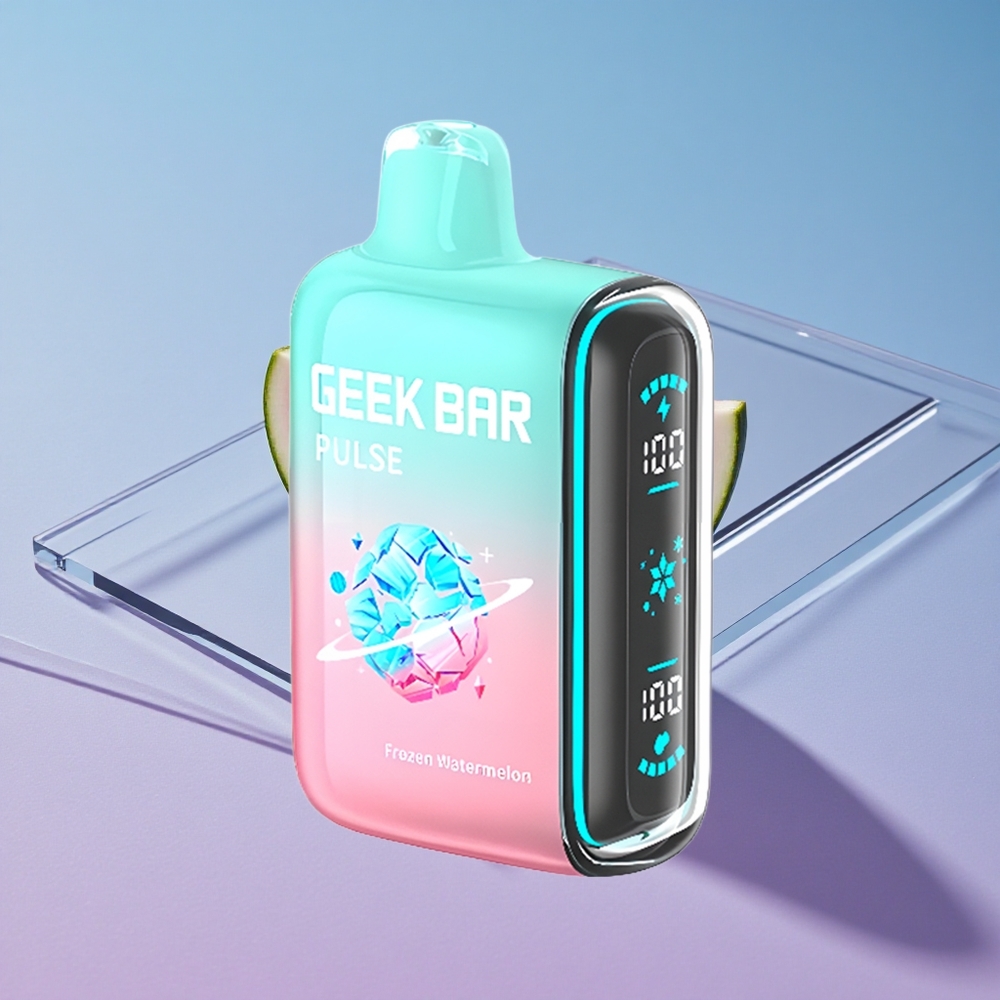 Frossen Geek Bar Pulse 15000 Puffs 16ML Justerbar Luftstrøm vape wholesale Norway