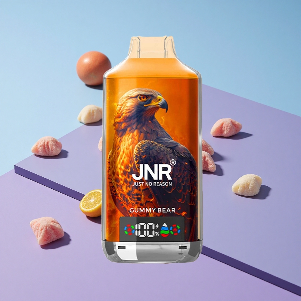 Gummy Bjørn JNR Falcon X 18000 Puffs 24ml E-væske Digital Skjerm vape wholesale Norway