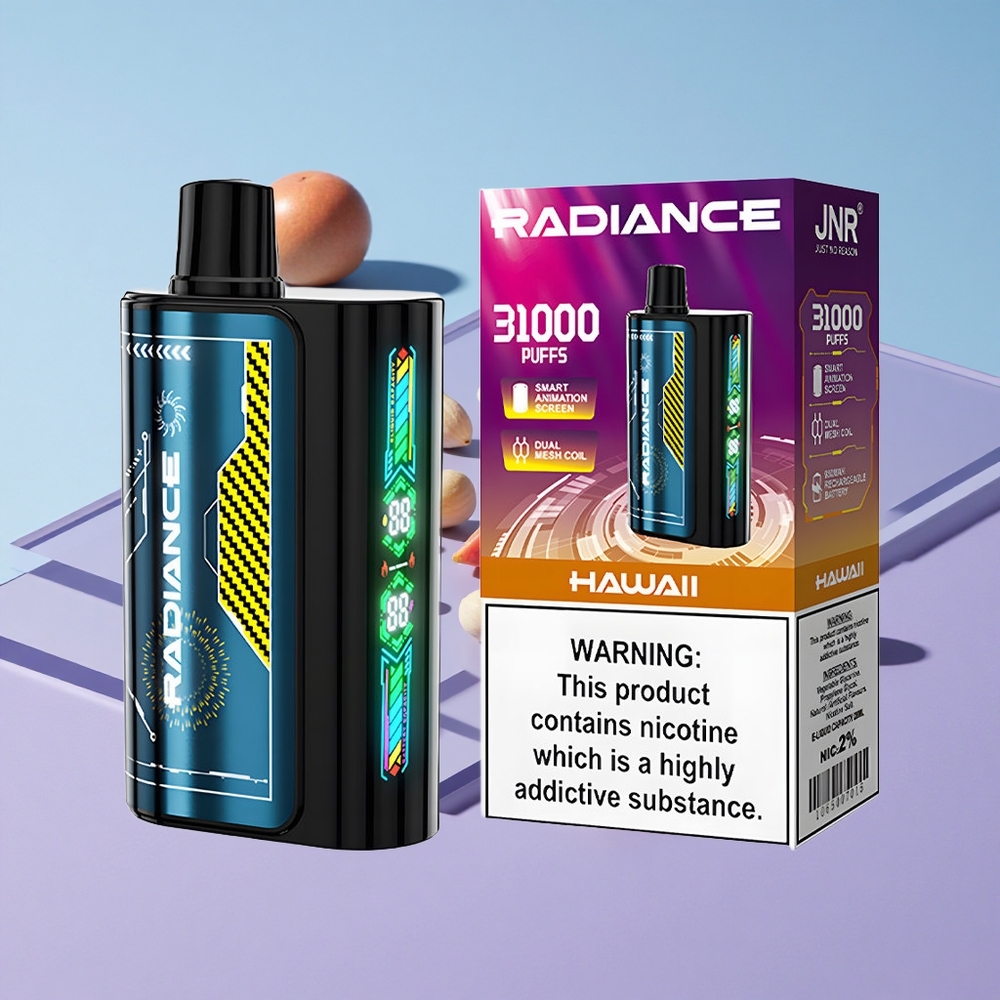 Hawaii JNR Radiance 31000 Puffs 28ml E-væske vape wholesale Norway