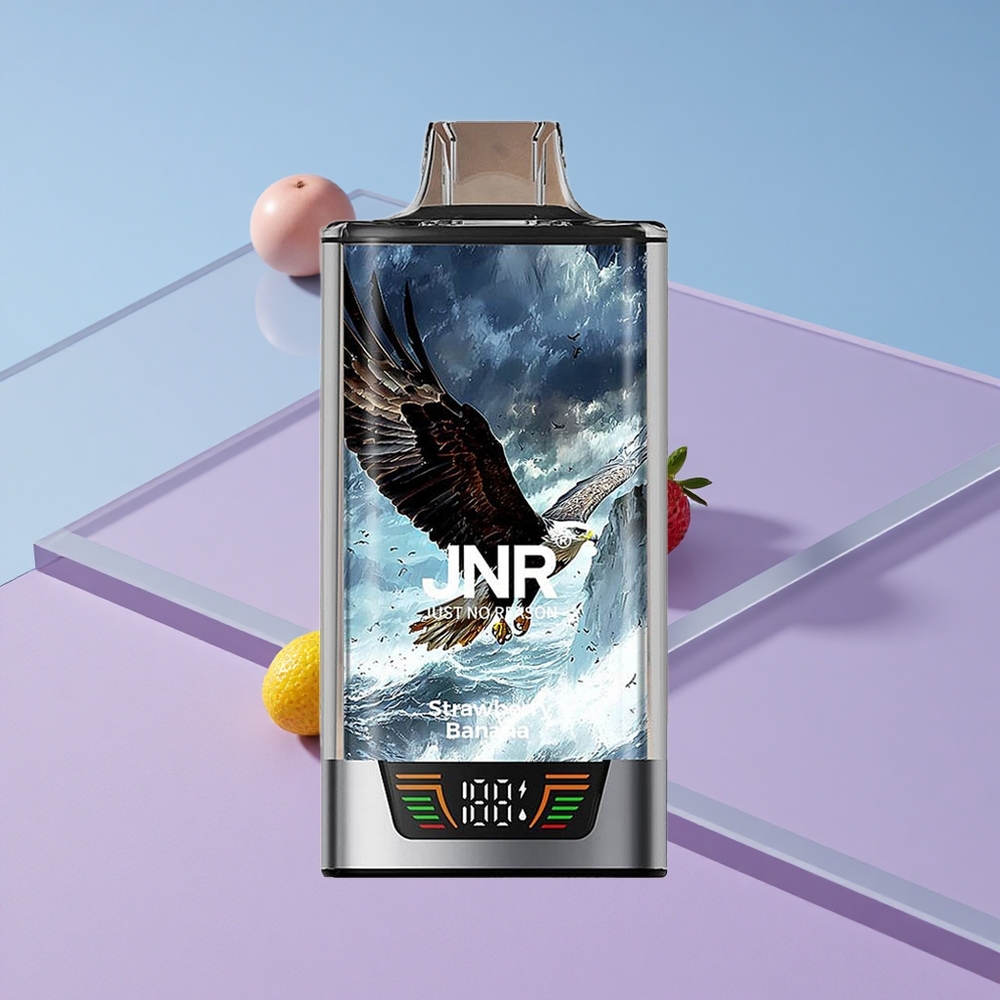 Jordbær Banan JNR Falcon Pro 28000 28000 Puffs Smart Display vape wholesale Norway