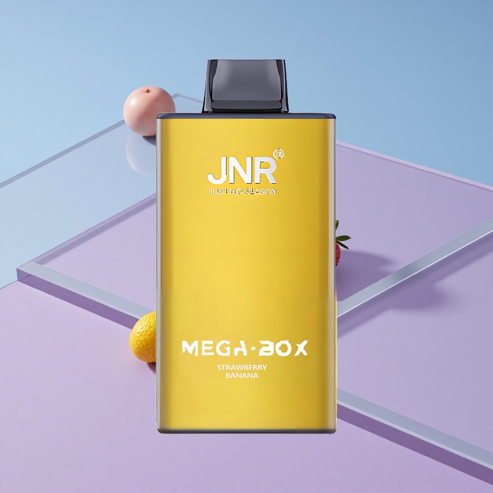 Jordbær Banan JNR Mega Box 25000 Puffs 30ml E-væske vape wholesale Norway