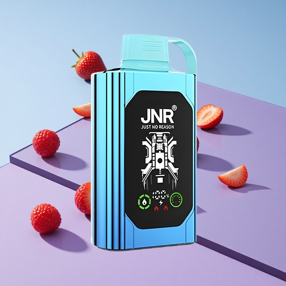 Jordbær Bringebær Candy JNR Shisha Box 20500 Puffs HD Skjerm Type-C Lynlading vape wholesale Norway