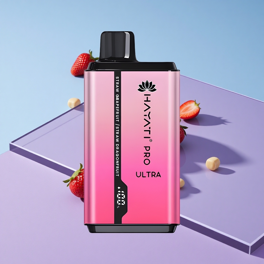 Jordbær Grapefrukt Hayati Pro Ultra 15000 Puffs 850mAh vape wholesale Norway