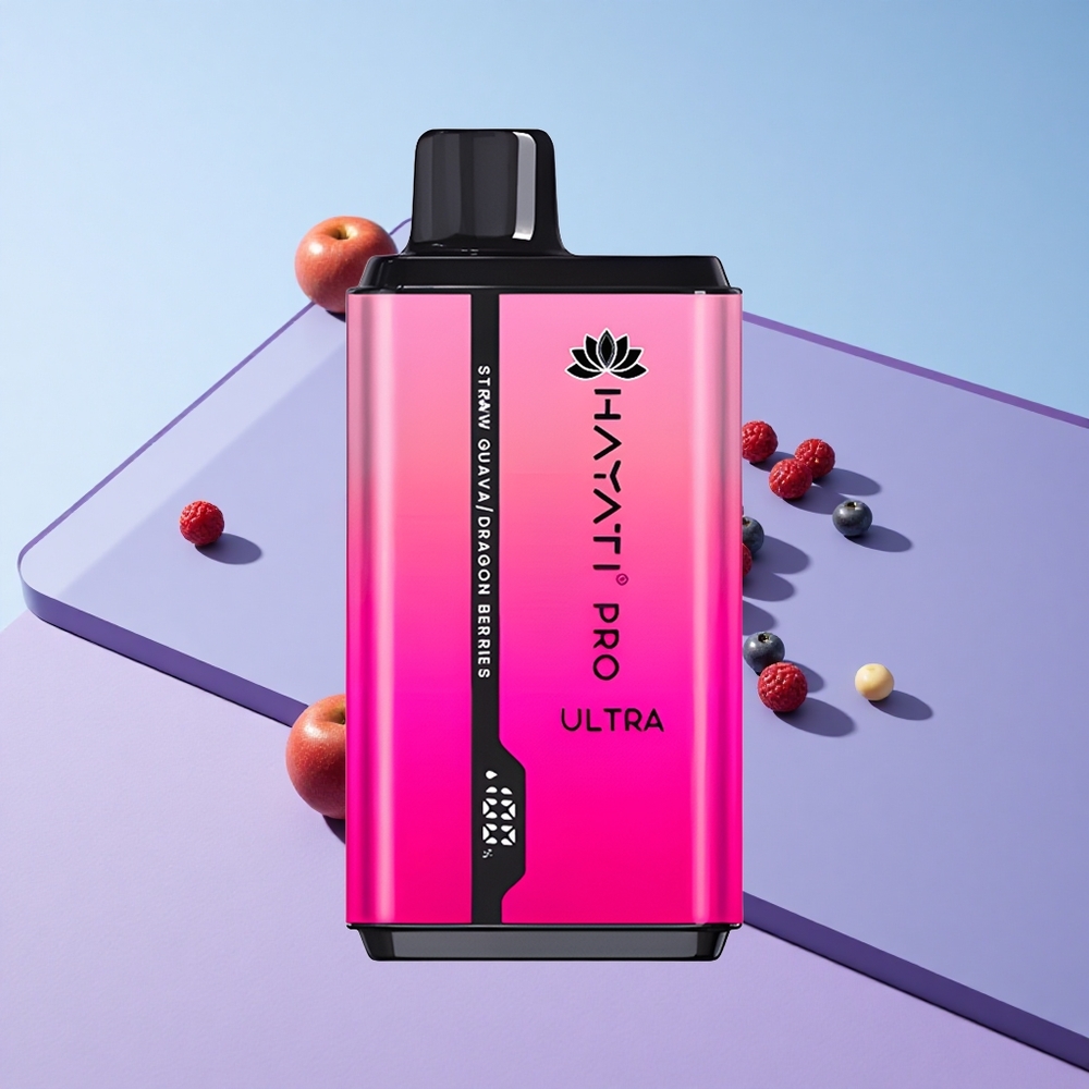 Jordbær Guava Hayati Pro Ultra 15000 Puffs 850mAh vape wholesale Norway
