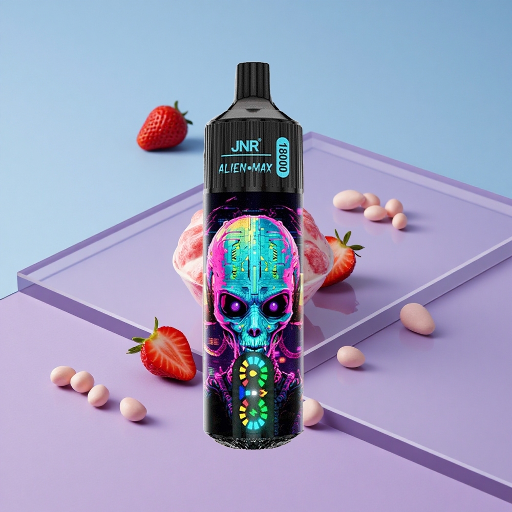 Jordbær Hubba Bubba JNR Alien Max 18000 Puffs Smart LED Skjerm vape wholesale Norway