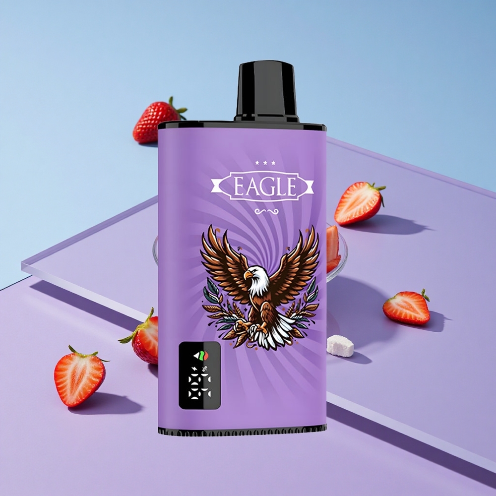 Jordbær Is JNR EAGLE Smart 23000 Puffs Digital Skjerm vape wholesale Norway