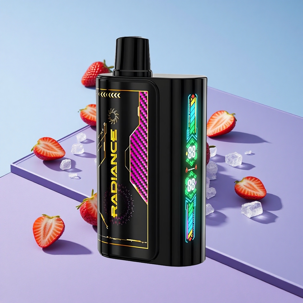 Jordbær Is JNR Radiance 31000 Puffs Dual Mesh Coil vape wholesale Norway