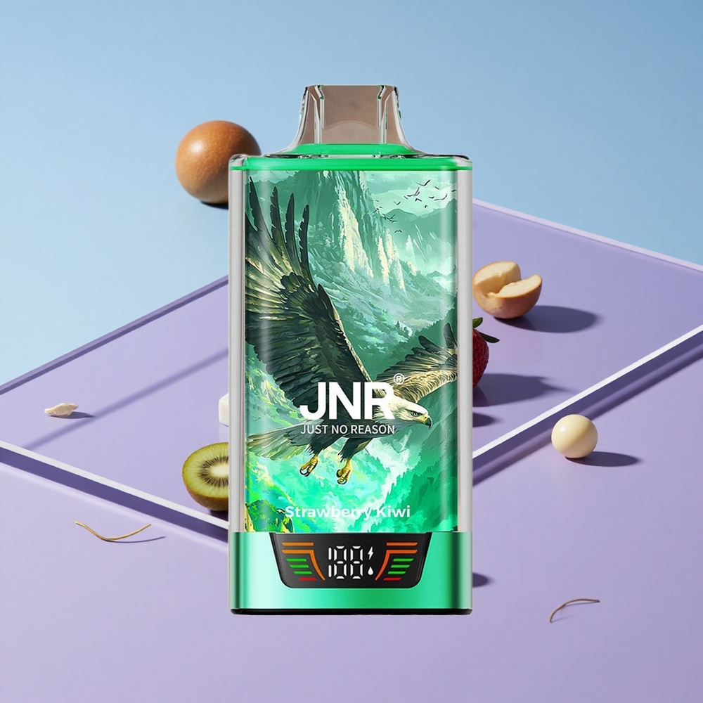 Jordbær Kiwi JNR Falcon Pro 28000 Puffs Dual Mesh Coil vape wholesale Norway