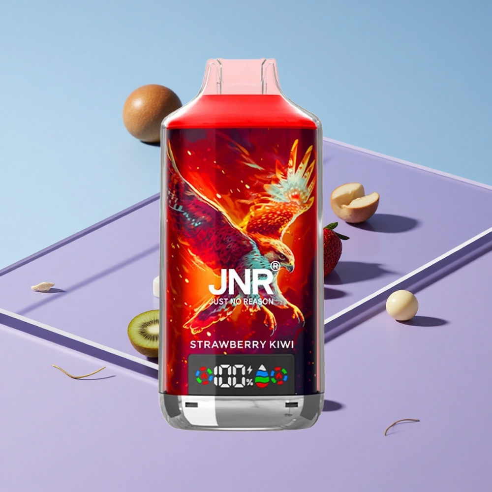 Jordbær Kiwi JNR Falcon X 18000 Puffs 24ml E-væske Digitale Skjerm vape wholesale Norway