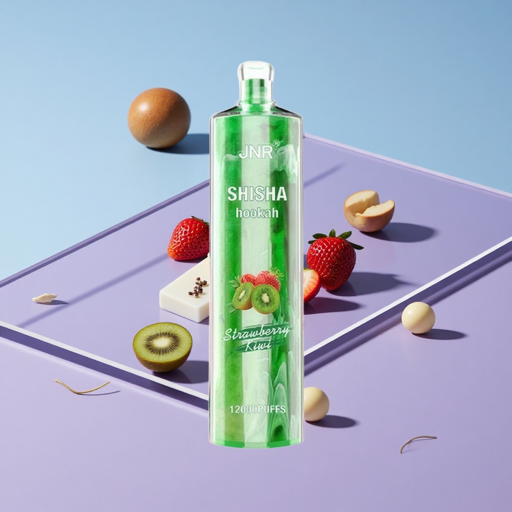 Jordbær Kiwi JNR Shisha Hookah 12000 Puffs 24ml Type-C vape wholesale Norway