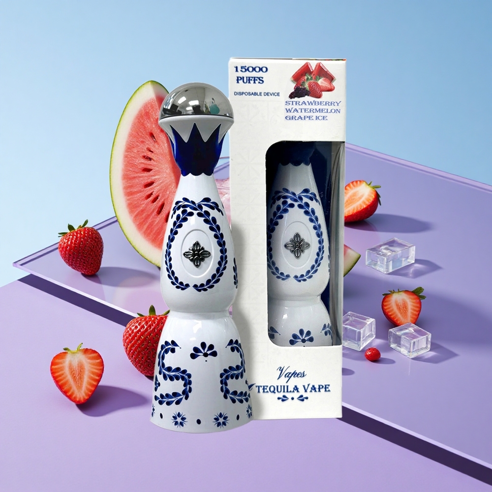 Jordbær Vannmelon Drue Is HUMO Azul 15000 Puffs 20mL Fylt E-væske vape wholesale Norway