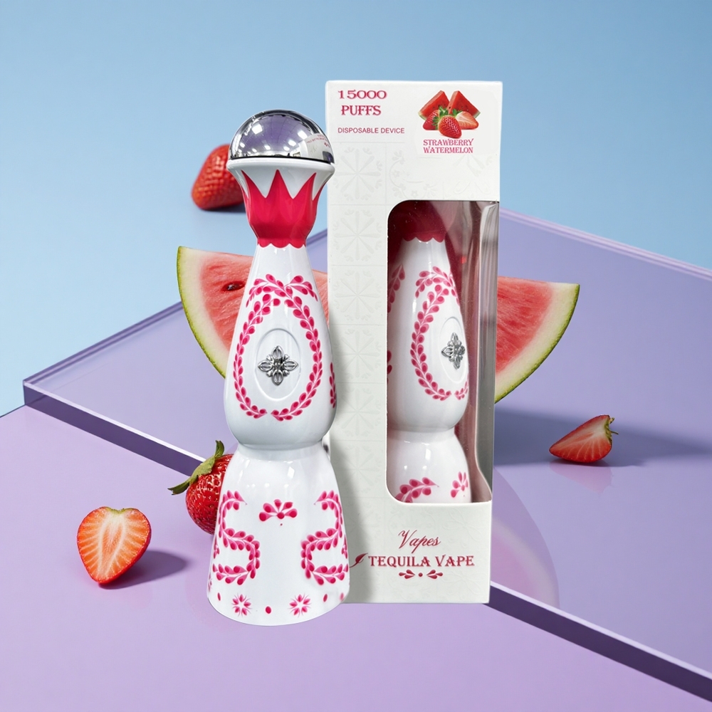 Jordbær Vannmelon HUMO Azul 15000 Puffs 20mL Fylt E-væske vape wholesale Norway