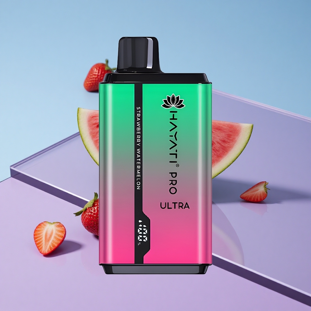 Jordbær Vannmelon Hayati Pro Ultra 15000 Puffs 2 Nikotin vape wholesale Norway