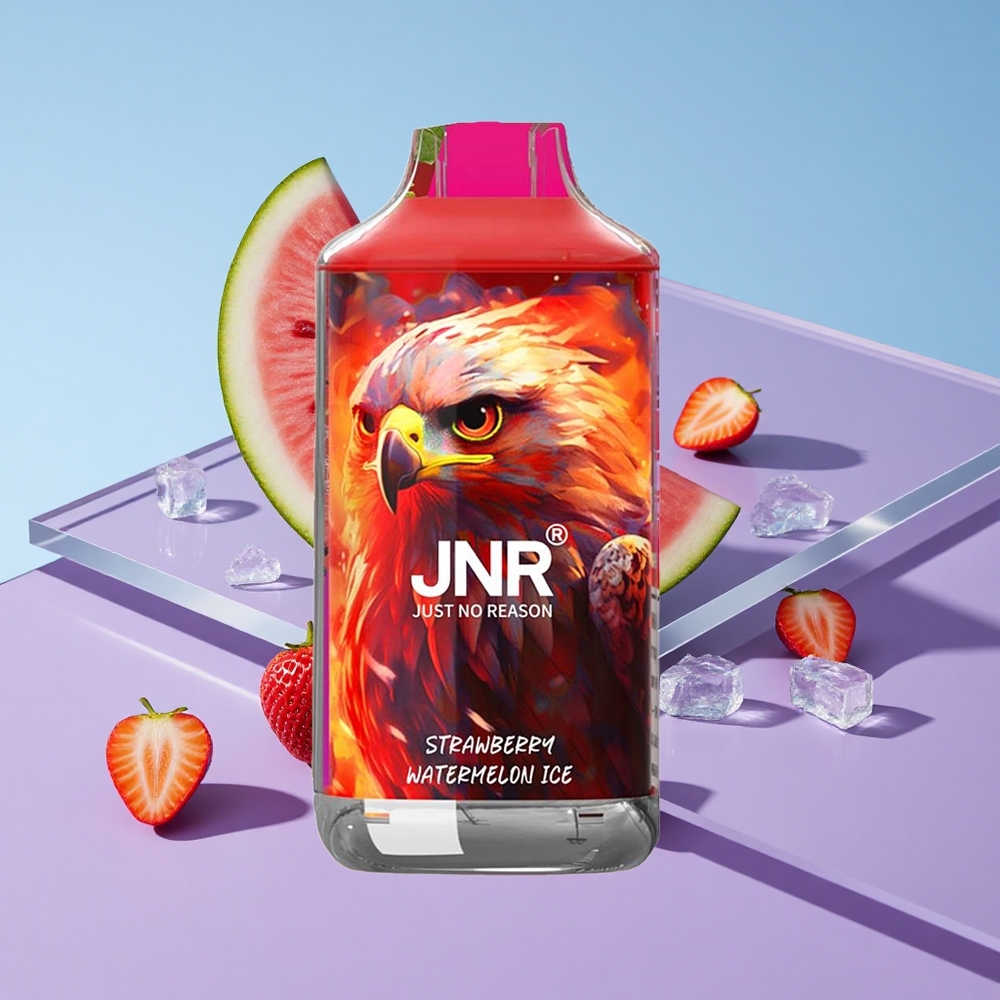 Jordbær Vannmelon Is JNR Falcon 16000 Puffs 22ml E-væske Dual Mesh Coil vape wholesale Norway
