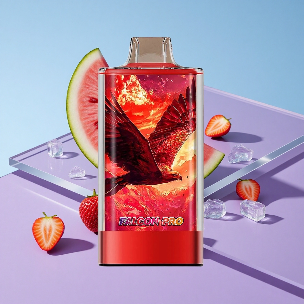 Jordbær Vannmelon Is JNR Falcon Pro 28000 Puffs 30ml Fylt Kapasitet vape wholesale Norway