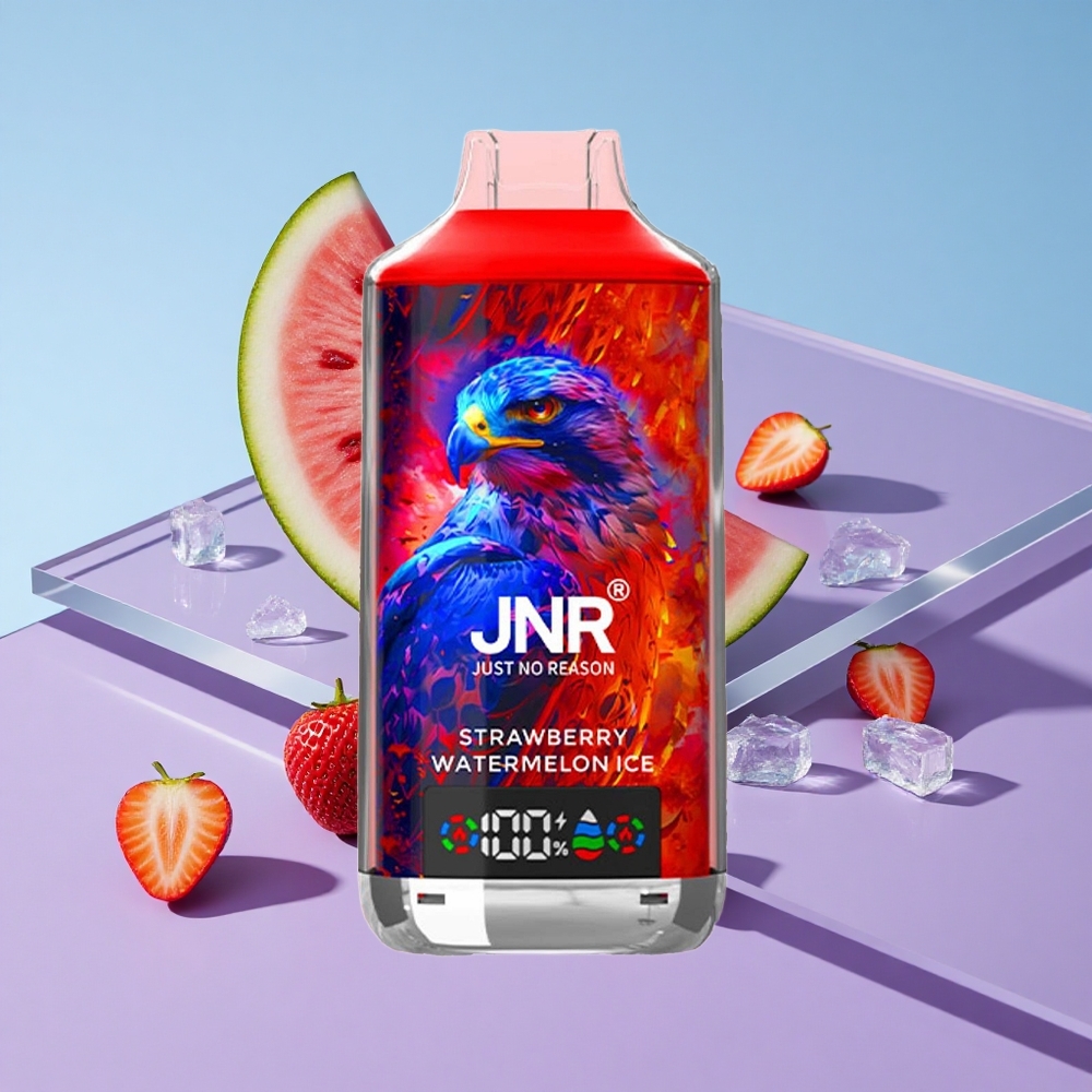 Jordbær Vannmelon Is JNR Falcon X 18000 Puffs 24ml Vape Engangs Nikotin 0 2 5 vape wholesale Norway
