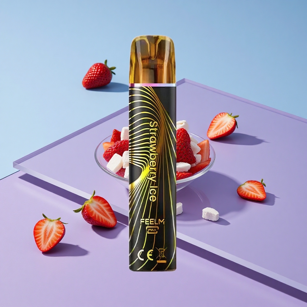 Jordbæris JNR BlackGolden 800 Puffs Engangs Vape TPD-sertifisert vape wholesale Norway