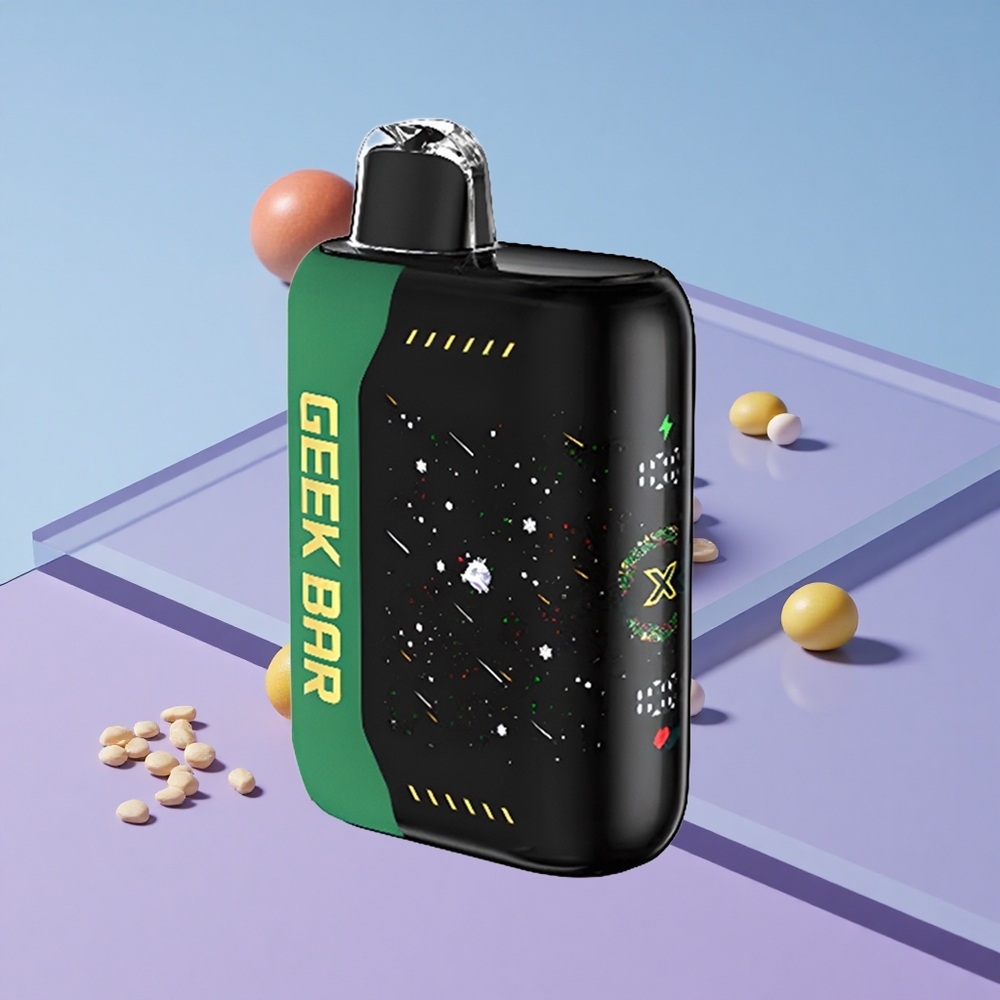 Juleversjon Geek Bar Pulse X 25000 Puffs med 18mL Fylt E-Væske og USB Type-C Lading vape wholesale Norway