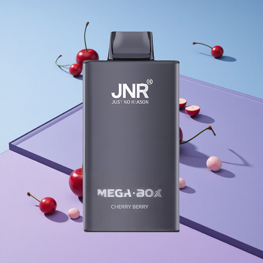 Kirsebær  Bær JNR Mega Box 25000 Puffs 30ml E-væske vape wholesale Norway