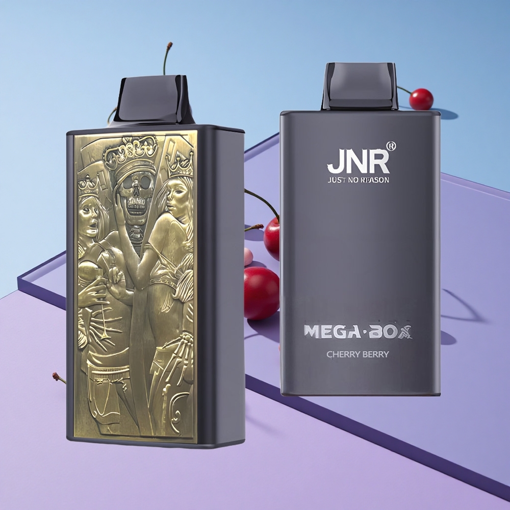 Kirsebær  Bær JNR Mega Box 25000 Puffs 30ml E-væske vape wholesale Norway