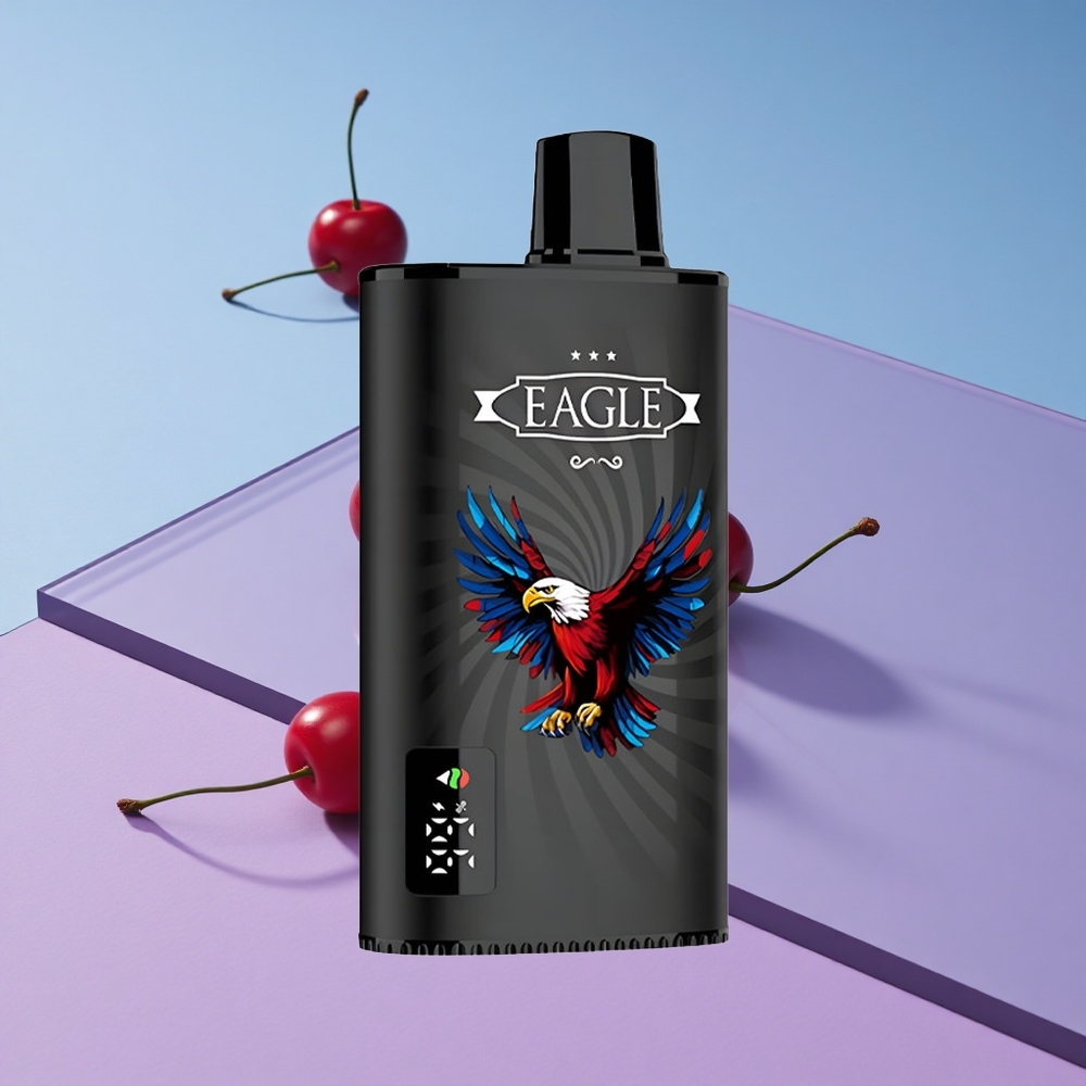 Kirsebær Cola JNR EAGLE Smart 23000 Puffs Justerbar Luftstrøm Digital Skjerm vape wholesale Norway