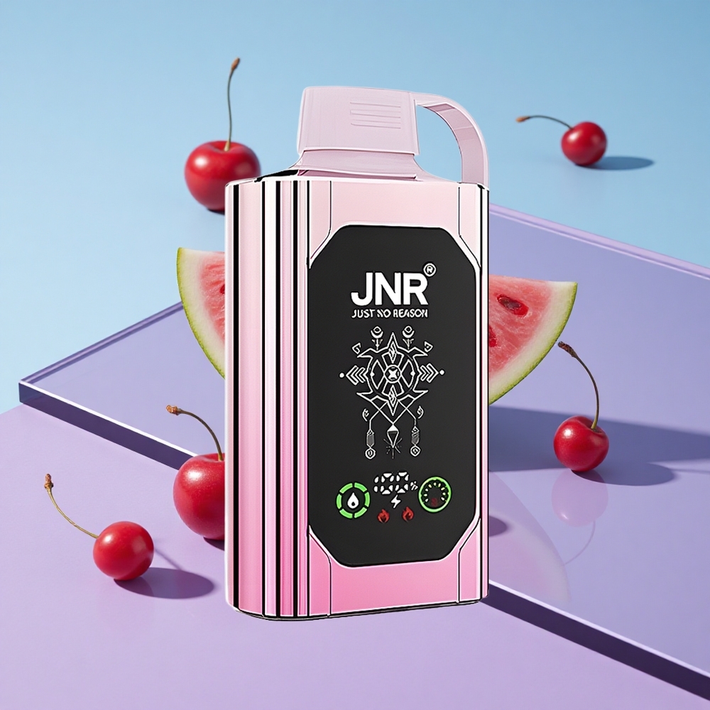Kirsebær Vannmelon Fryse JNR Shisha Hookah Box 20500 Puffs HD Skjerm Type-C Rasklading vape wholesale Norway
