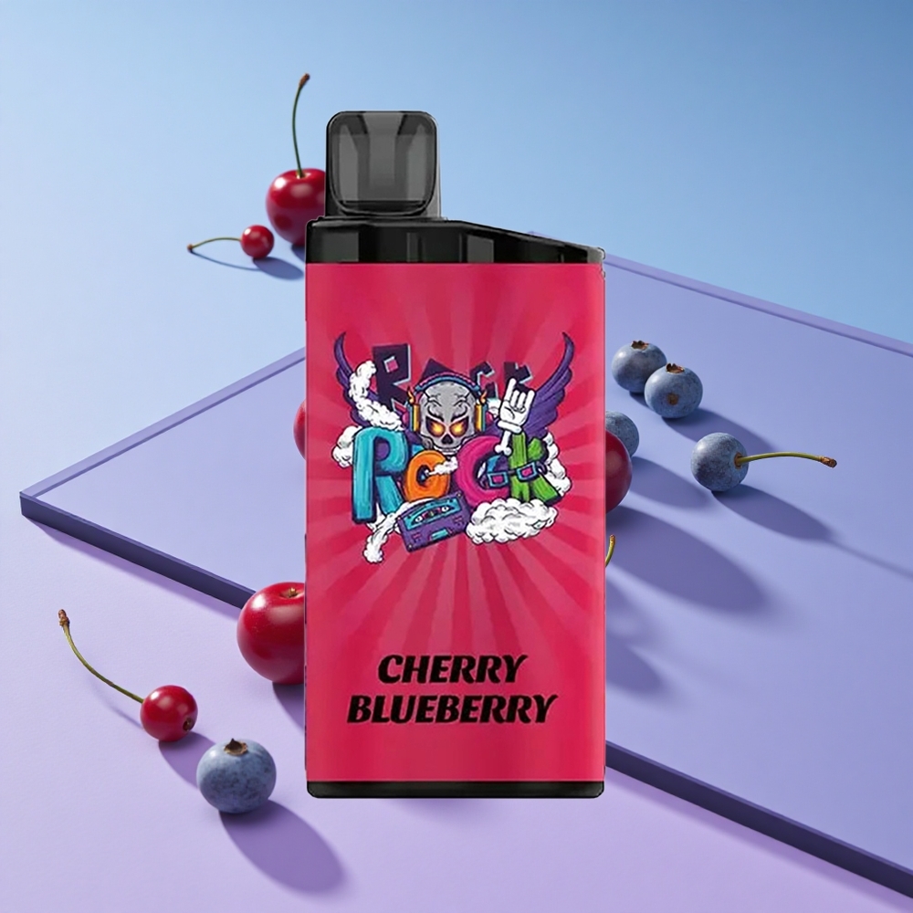 Kirsebær og Blåbær IGET Bar 3500 Puffs 12 Ohm Mesh Coil vape wholesale Norway