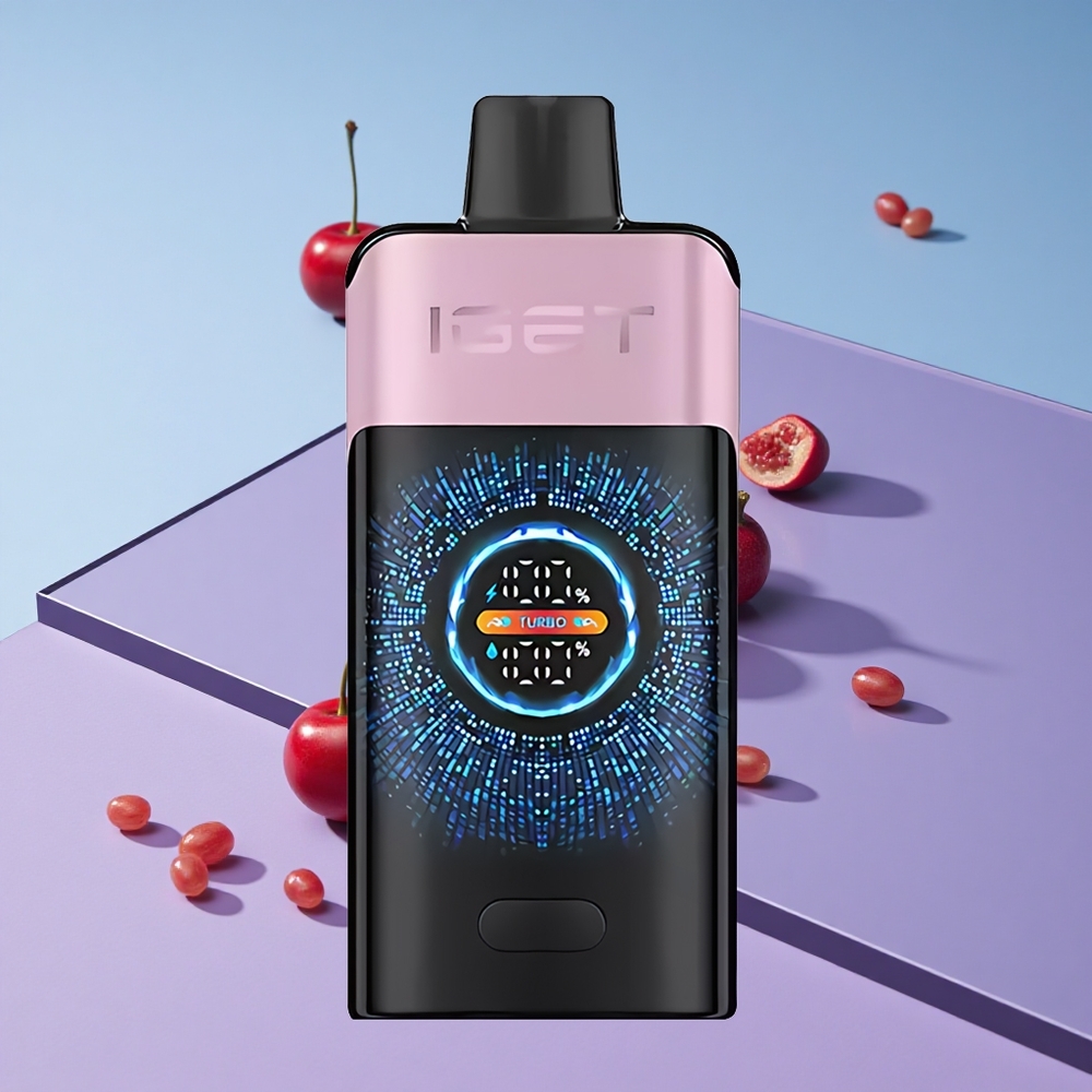 Kirskalgranate IGET ONE 12000 Puffs Stor Buet Fargeskjerm vape wholesale Norway