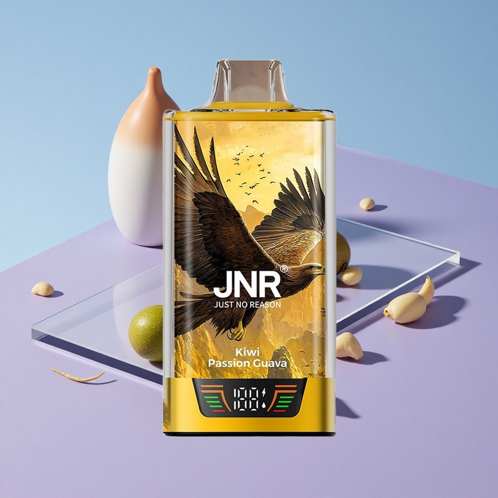 Kiwi Pasjon Guava JNR Falcon Pro 28000 Puffs 30ml Fylt Kapasitet vape wholesale Norway