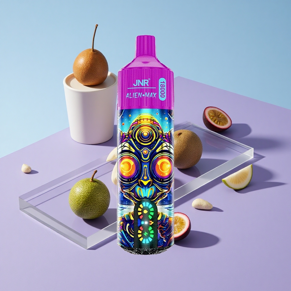 Kiwi Pasjonsfrukt Guava JNR Alien Max 18000 Puffs Smart LED Display vape wholesale Norway