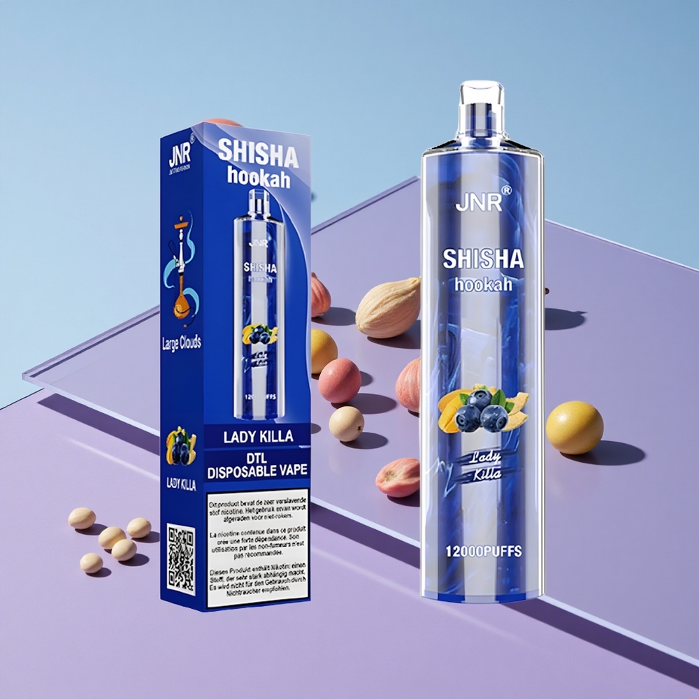 Lady Killa JNR Shisha Hookah 12000 Puffs 24ml Vape Engangsbatteri vape wholesale Norway