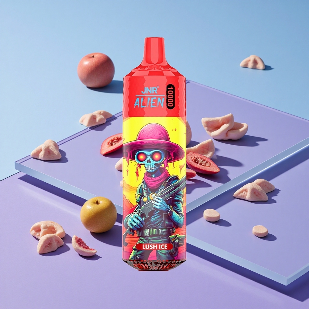 Lush Is (Saftig Is) JNR Alien 10000 Puffs 850mAh RGB vape wholesale Norway