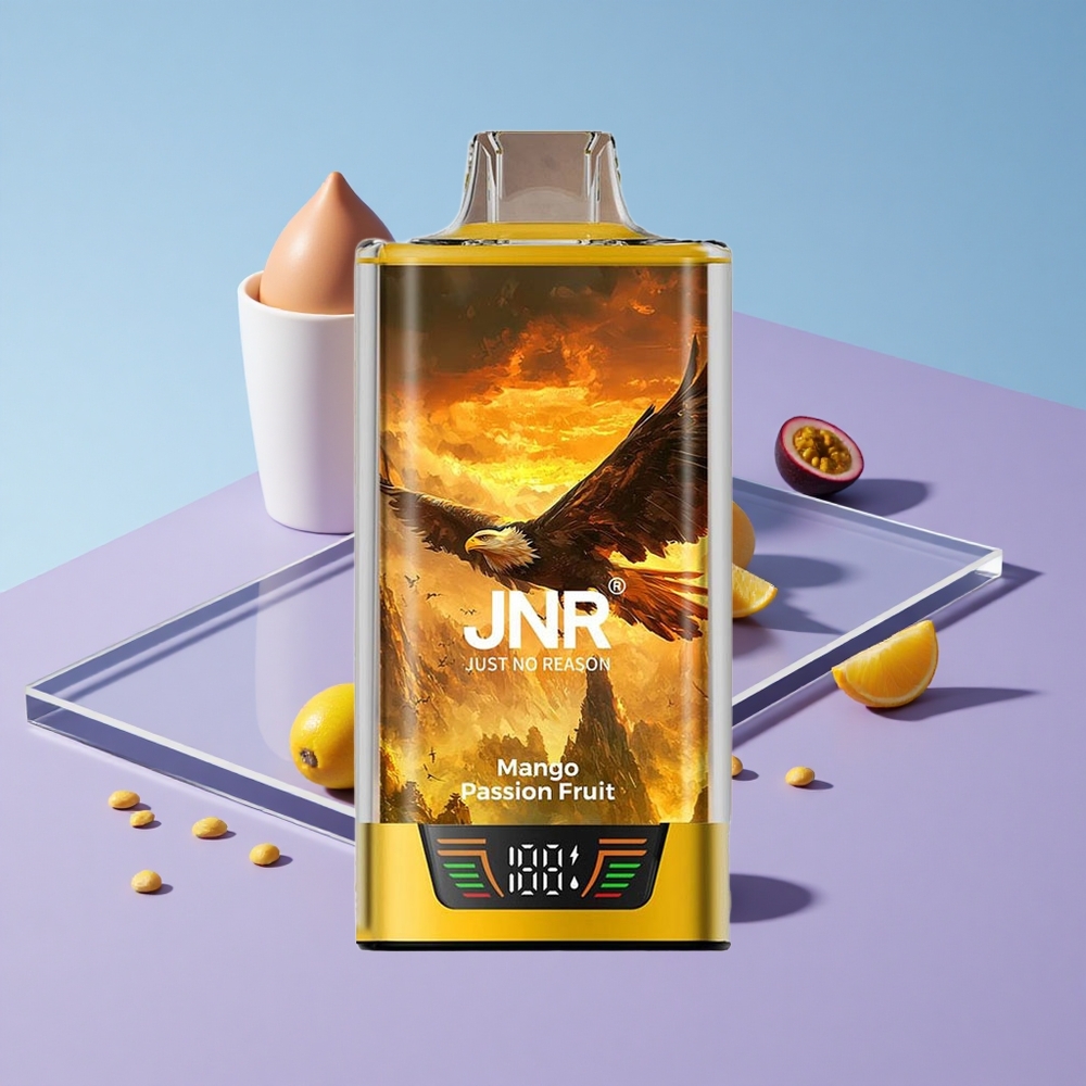Mango Pasjonsfrukt JNR Falcon Pro 28000 Puffs 30ml Fylt Kapasitet vape wholesale Norway