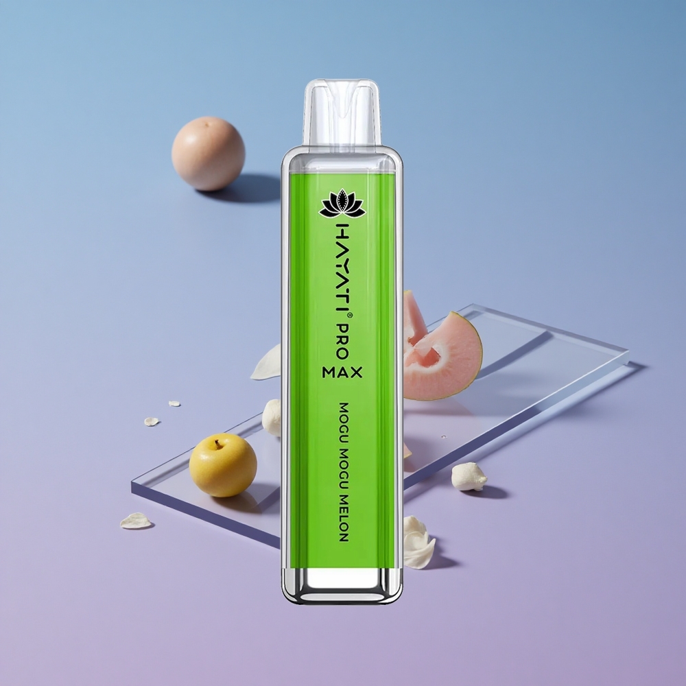 Melon Mogu Hayati Pro Max 4000 Puffs Oppladbar med LED-lys vape wholesale Norway