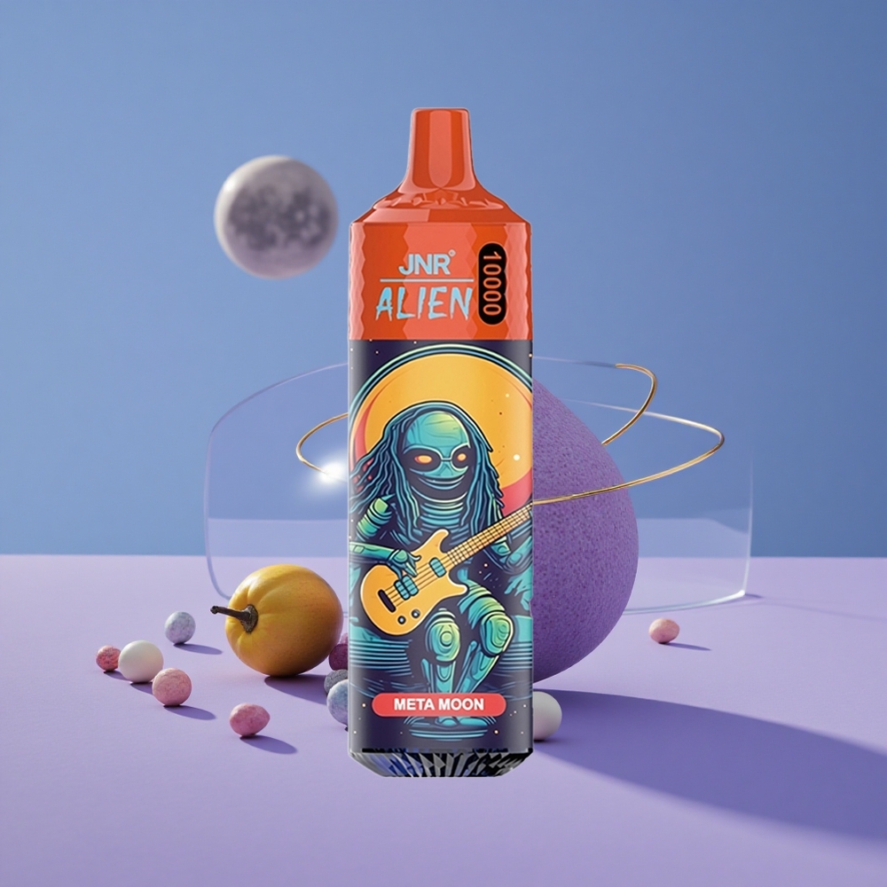 Metamåne JNR Alien 10000 Puffs 20ml E-væske Type-C Hurtiglading Sporty Design LED (RGB) vape wholesale Norway