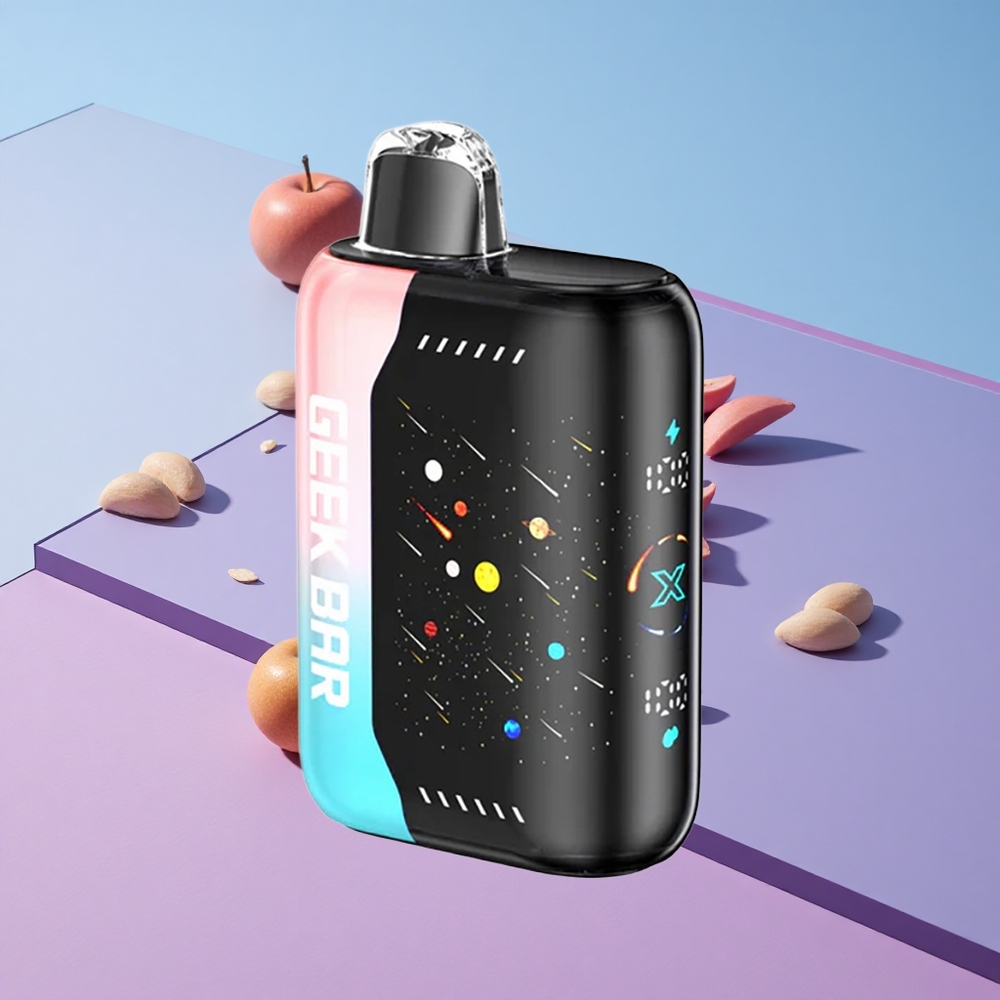 Meteor Smak Geek Bar Pulse X 25000 Puffs 18mL Fylt E-Væske vape wholesale Norway