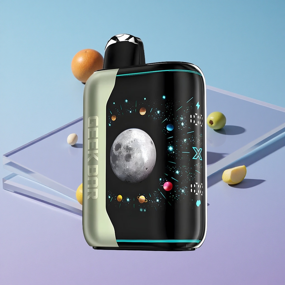 Miami Mynte GEEK BAR Platinum Edition 25000 Puffs Dynamic 3D Kurvet Skjerm vape wholesale Norway