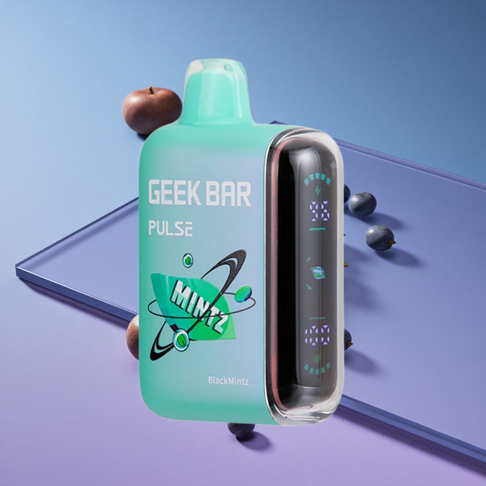 Mynte Kombinasjon Geek Bar Pulse 15000 Puffs 16ML E-væske Justerbar Luftstrøm vape wholesale Norway