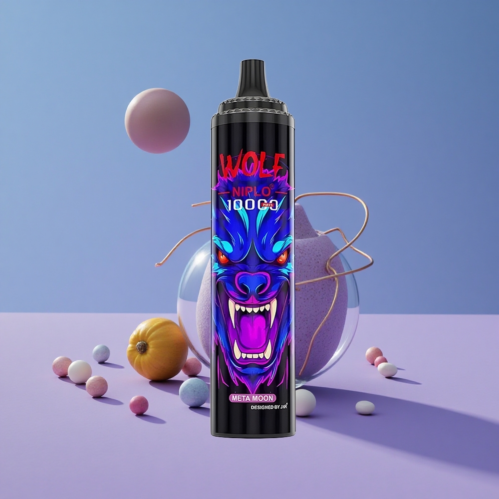 Måne Kombinasjon JNR Wolf Niplo 10000 Puffs 20ml Type-C vape wholesale Norway