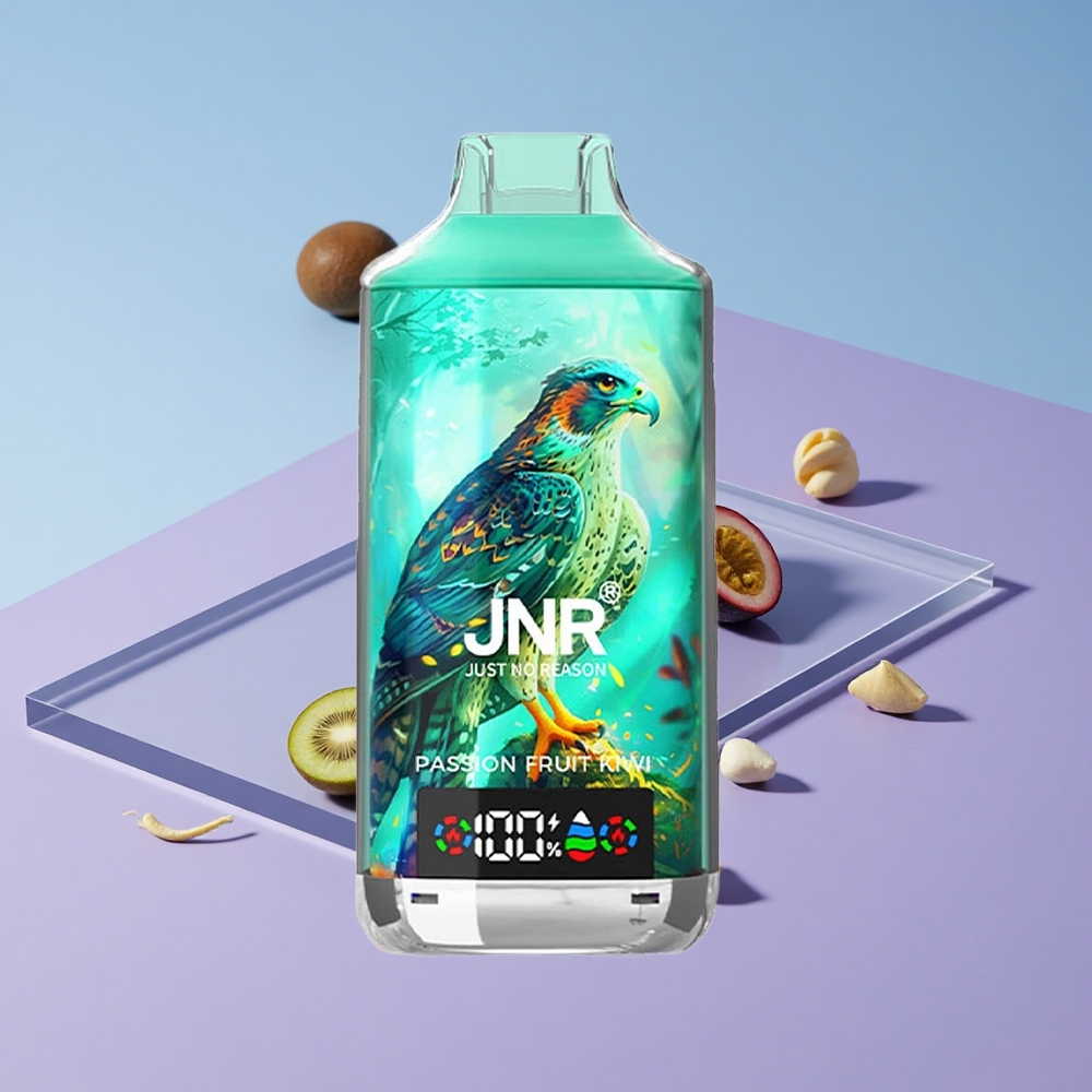 Passionfrukt Kiwi JNR Falcon X 18000 Puffs 24ml E-væske Digital Display vape wholesale Norway