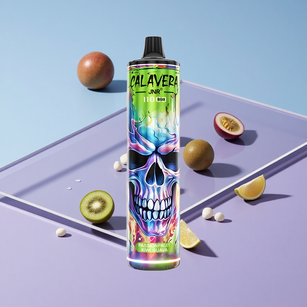 Passionsfrukt Kiwi Guava JNR Calavera 11000 Puffs Type-C Lading vape wholesale Norway