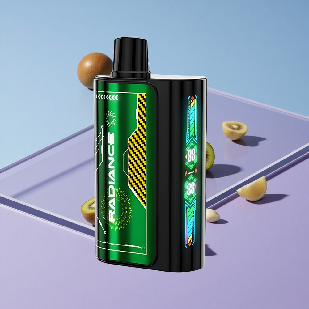 Passionsfrukt Kiwi JNR Radiance 31000 Puffs Smart Animation Screen vape wholesale Norway
