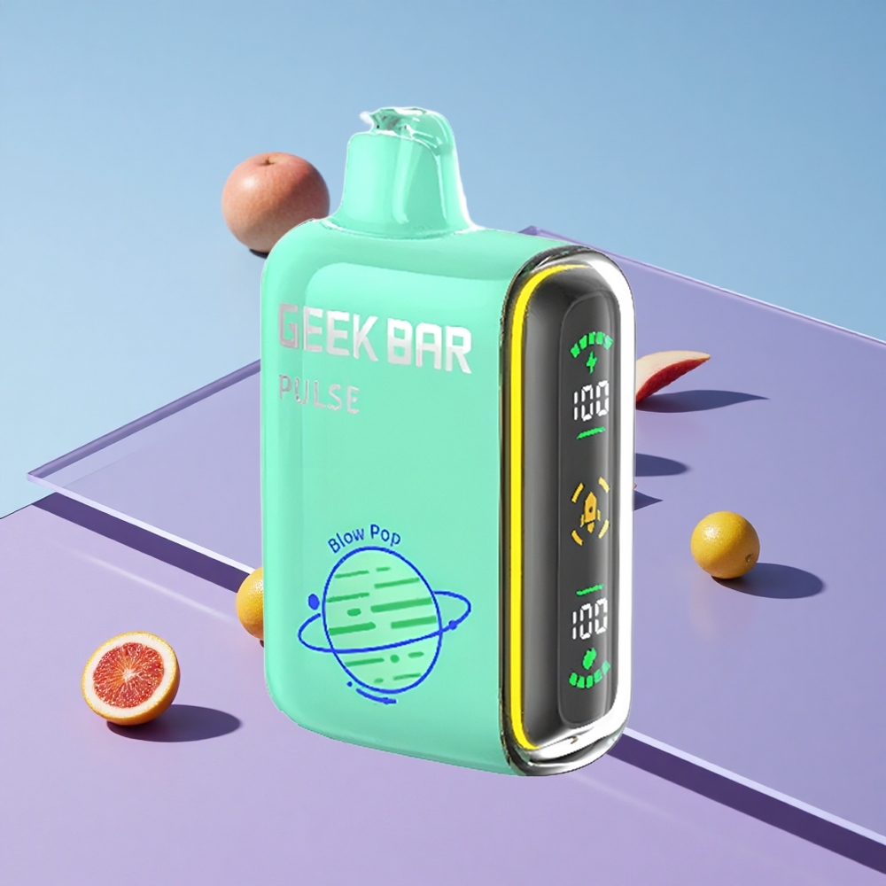 Planet Smak Kombinasjon Geek Bar Pulse 15000 Puffs 16ML Vape Med Justerbar Luftstrøm vape wholesale Norway